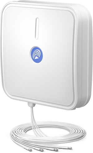 Antenna directional High Power multiband LTE MIMO 4x4, 10m, SMA