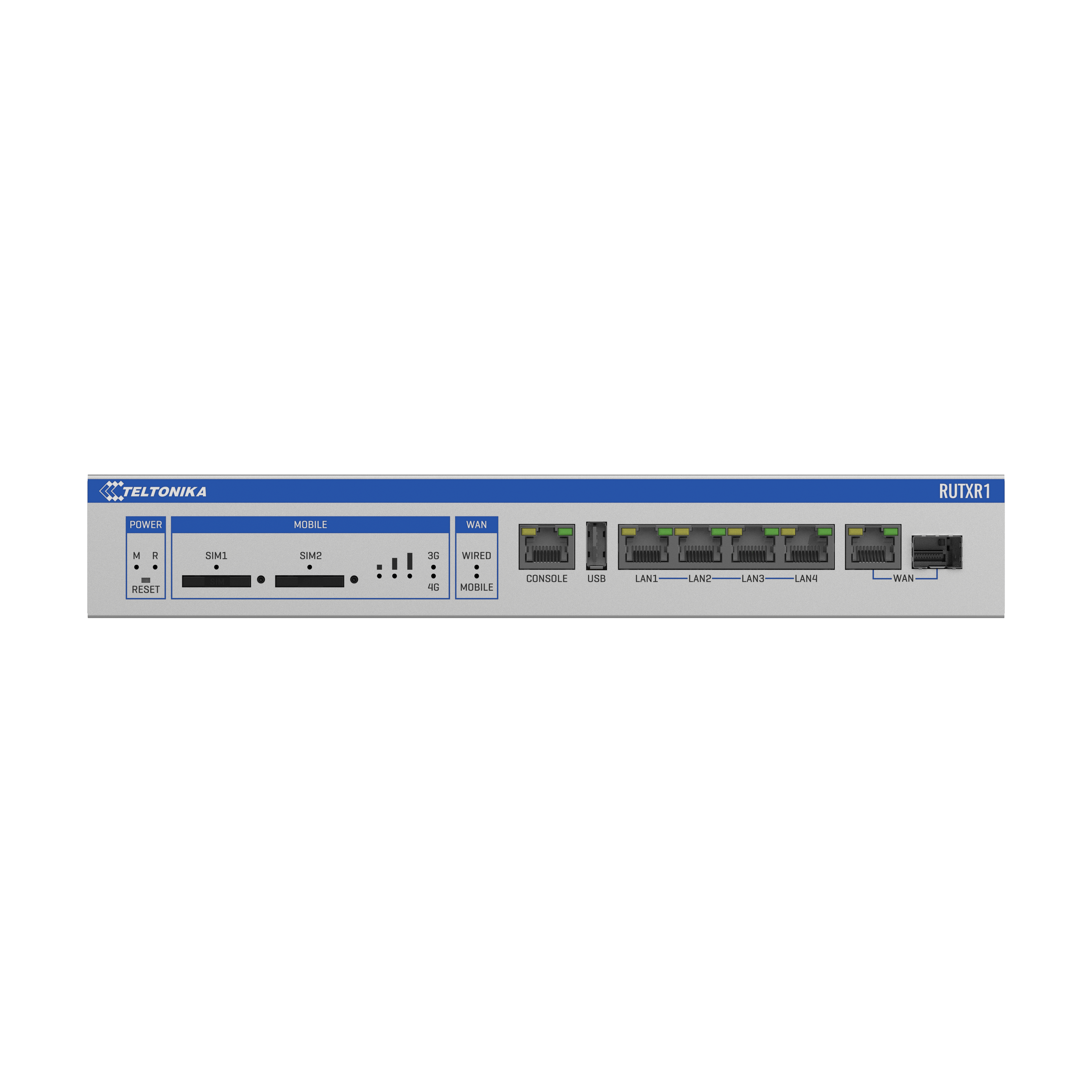 RUTXR1 Rack-mountable LTE Cat 6 Router - Billede 3