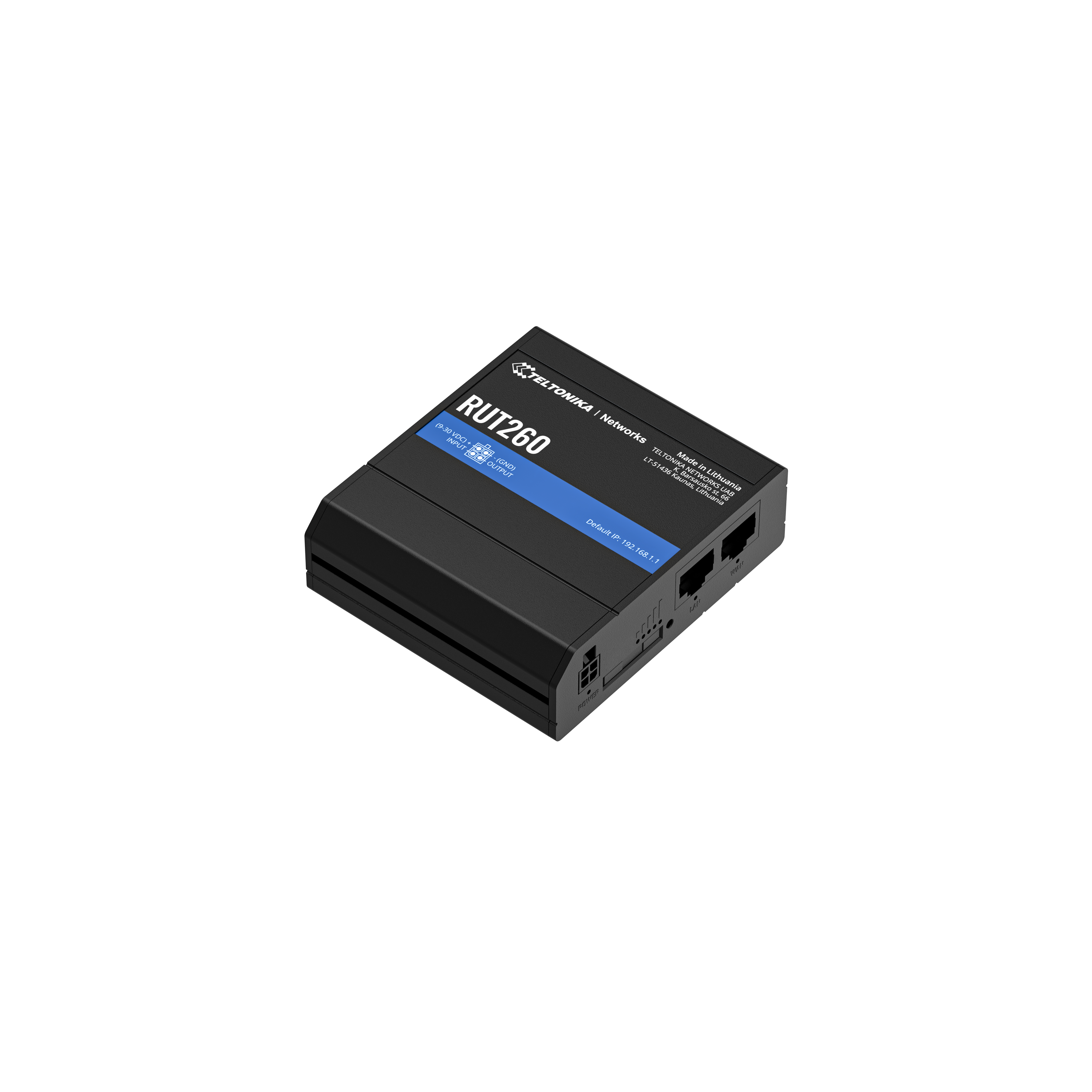 RUT260 LTE CAT 6 CELLULAR ROUTER - Billede 2