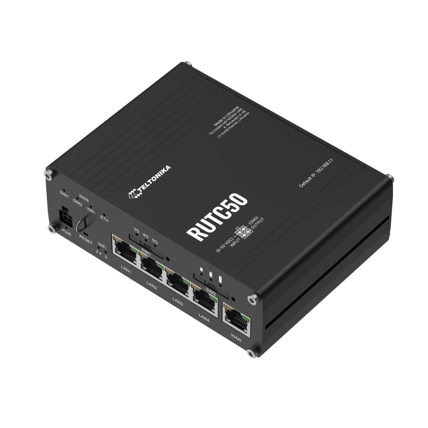 RUTC50 5G WiFi6 Router