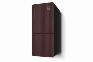 Burgundy, plastic front panel til EVC1 socket version